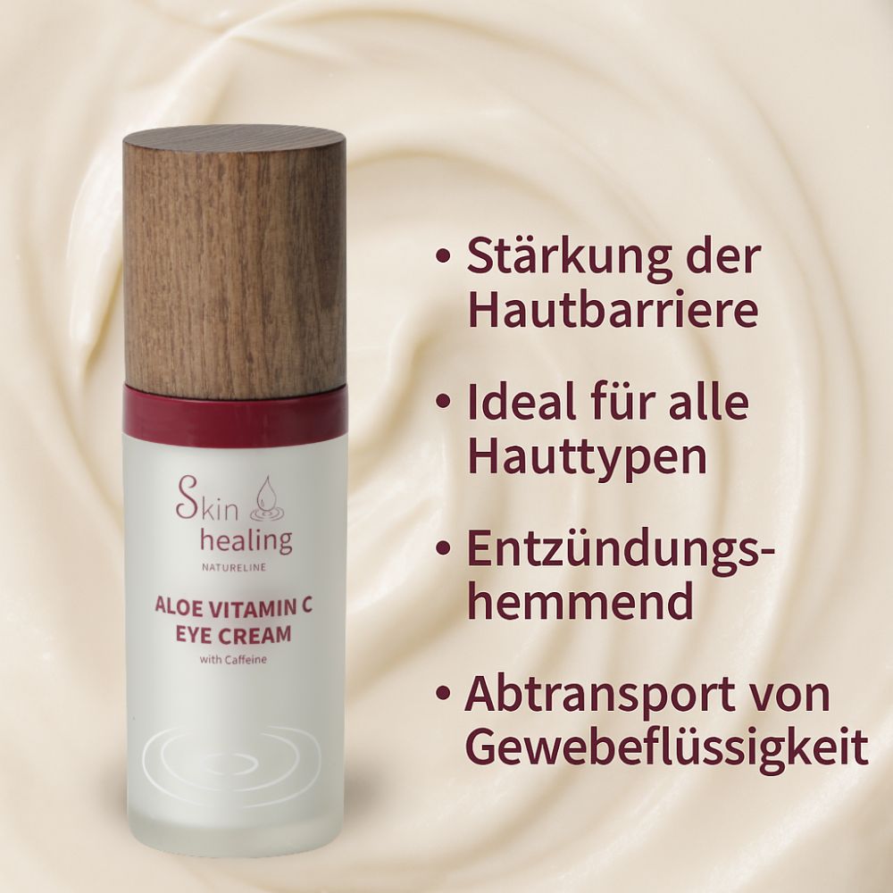 Aloe Vitamin C Augencreme - Anti-Aging für empfindliche Haut - P&S Cosmetics & Supplements