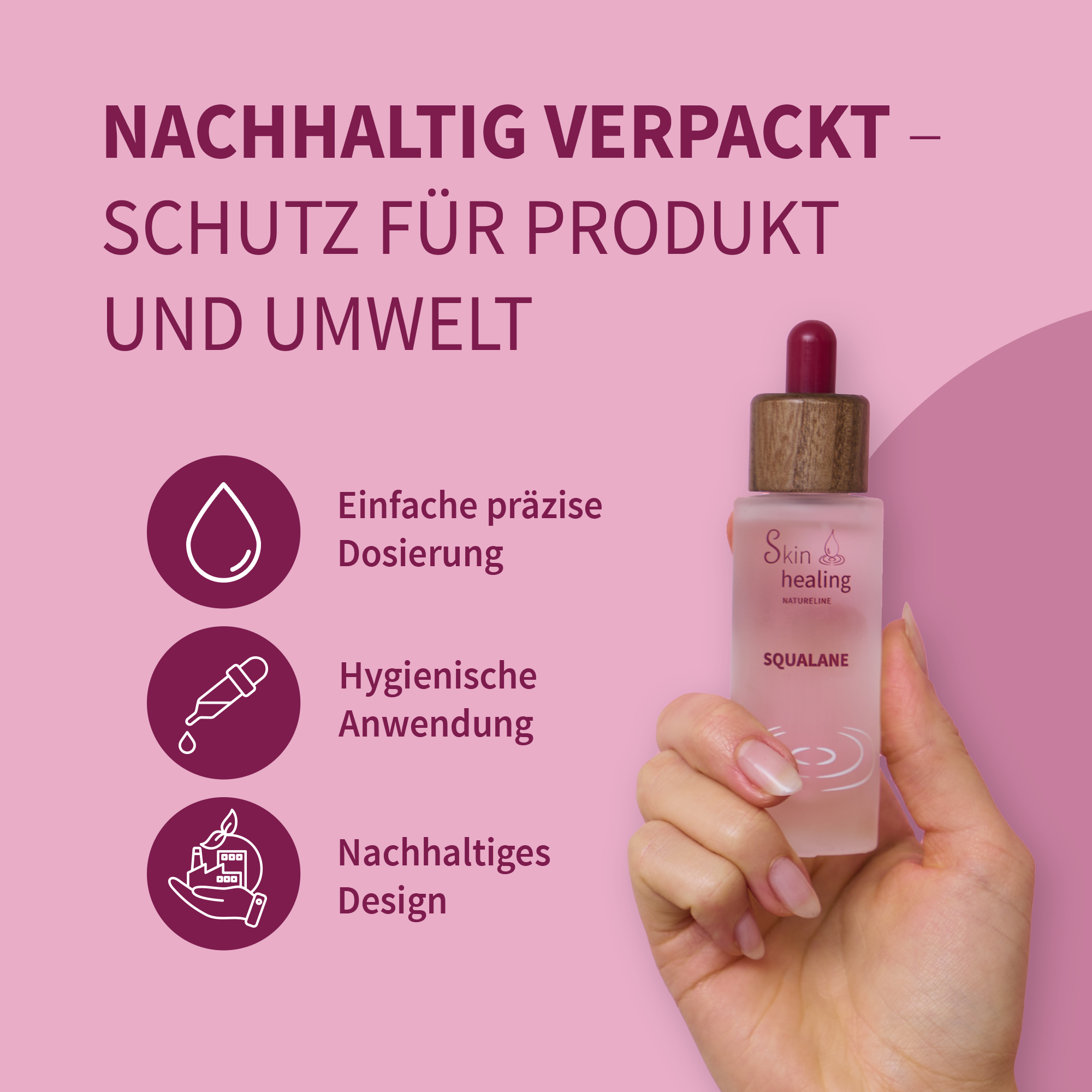 Squalane Gesichtsöl aus Bio-Zuckerrohr - P&S Cosmetics & Supplements