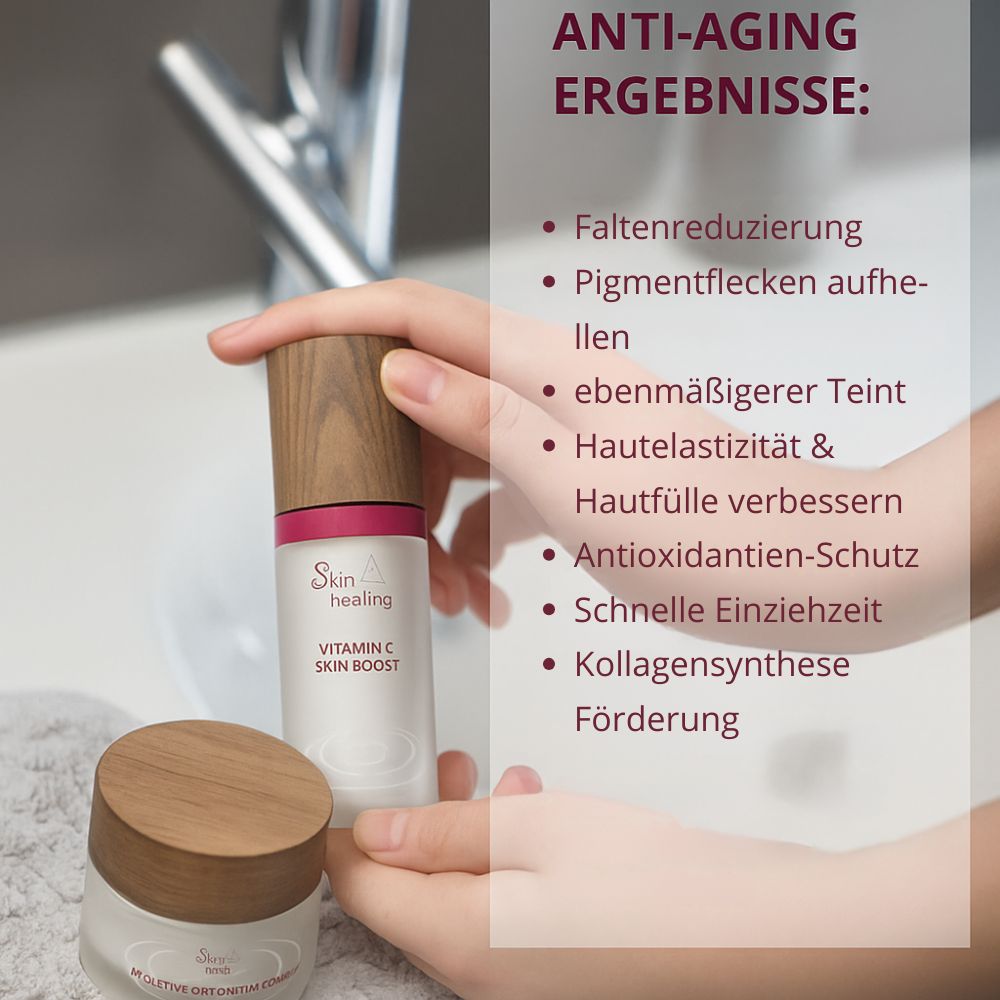 Vitamin C Serum für Anti-Aging - Skin Boost - P&S Cosmetics & Supplements