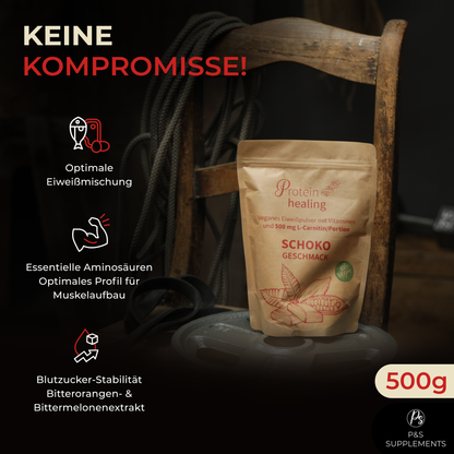 P&amp;S SUPPLEMENTS veganes Pulver Schoko 500g - P&amp;S Cosmetics &amp; Supplements