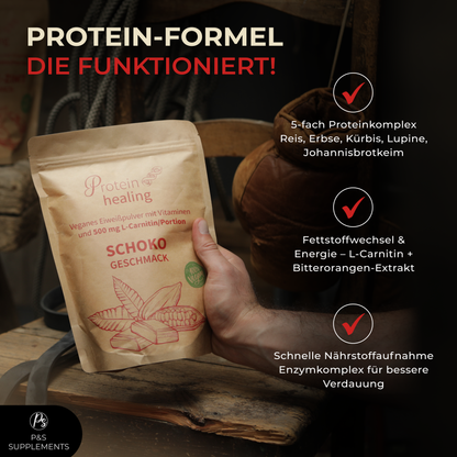 P&amp;S SUPPLEMENTS veganes Pulver Schoko 500g - P&amp;S Cosmetics &amp; Supplements