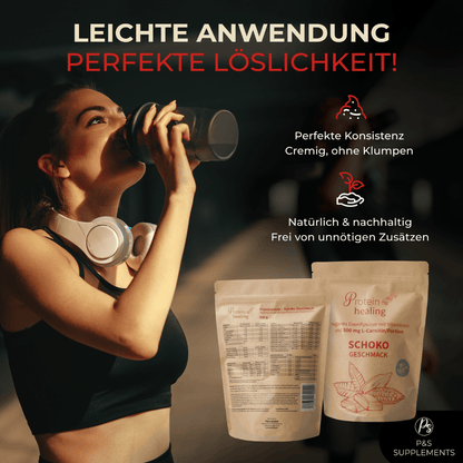 P&amp;S SUPPLEMENTS veganes Pulver Schoko 500g - P&amp;S Cosmetics &amp; Supplements